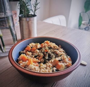 Gemüse Porridge vegan